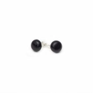 dark mystery black onyx earrings serenity quartz