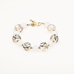 serenity quartz bratara jad alb ceramica